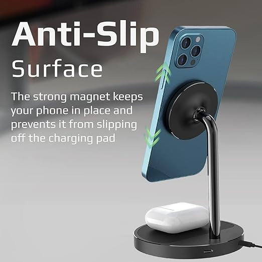 S7T | AuraBase-PD20 | 2 in 1 Wireless Charging Station With | 40W | Output