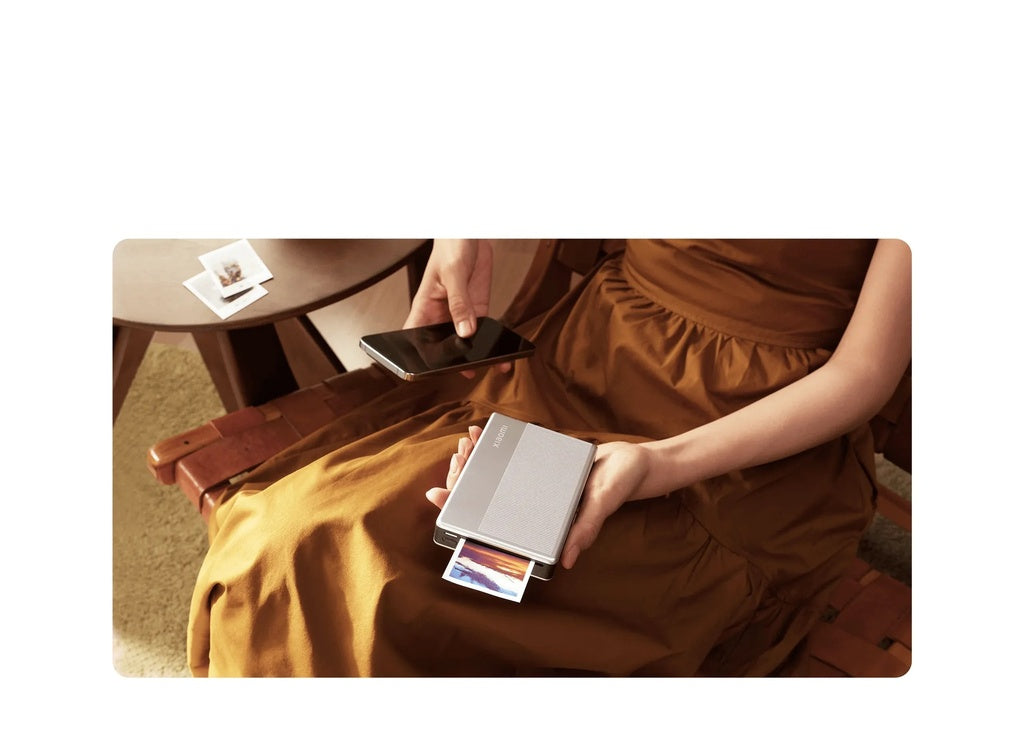 Xiaomi Portable Photo Printer 1S - Bluetooth 5.2 Wireless Mini Pocket Printer, Compatible with Android iOS | MJKDDYJ02HT